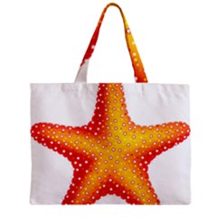 Starfish Zipper Mini Tote Bag