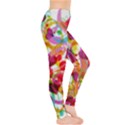 Abstract Colorful Heart Leggings  View4