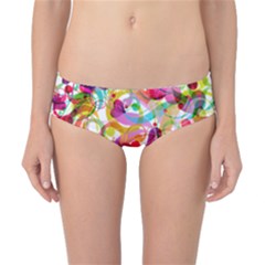 Abstract Colorful Heart Classic Bikini Bottoms