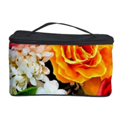 Colorful Flowers Cosmetic Storage Case