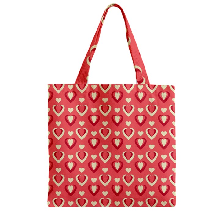 9 Zipper Grocery Tote Bag