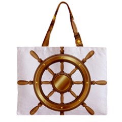 Boat Wheel Transparent Clip Art Zipper Mini Tote Bag by BangZart