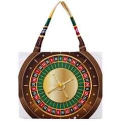 Casino Roulette Clipart Mini Tote Bag