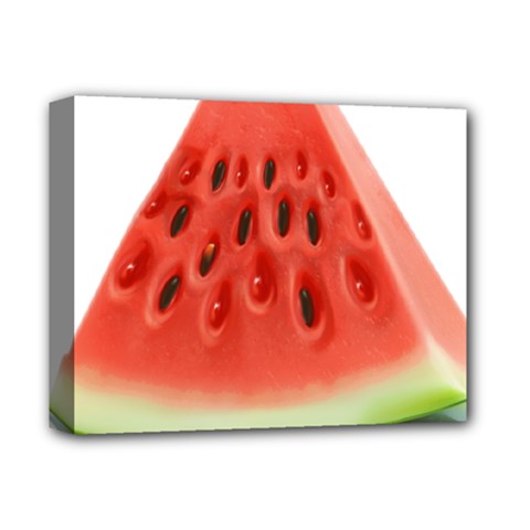 Piece Of Watermelon Deluxe Canvas 14  X 11  by BangZart