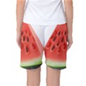 Piece Of Watermelon Women s Basketball Shorts View2
