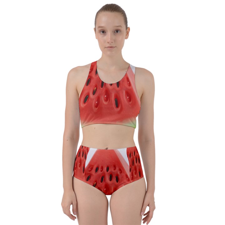 Piece Of Watermelon Bikini Swimsuit Spa Swimsuit 