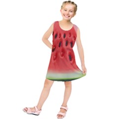 Piece Of Watermelon Kids  Tunic Dress