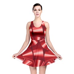 Red Bow Reversible Skater Dress