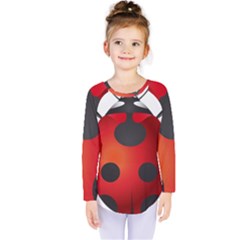 Ladybug Insects Kids  Long Sleeve Tee