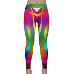 Colorful Easter Egg Classic Yoga Leggings