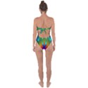 Colorful Easter Egg Tie Back One Piece Swimsuit View2