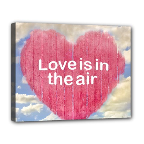 Love Concept Poster Design Canvas 14  X 11  by dflcprints