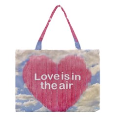 Love Concept Poster Design Medium Tote Bag