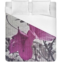 Vintage Style Flower Photo Duvet Cover (california King Size)