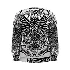 Tattoo Tribal Owl Women s Sweatshirt