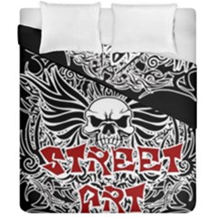 Tattoo Tribal Street Art Duvet Cover Double Side (california King Size) by Valentinaart