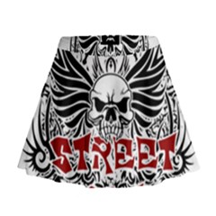 Tattoo tribal street art Mini Flare Skirt