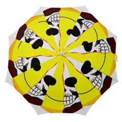 Skull Behind Your Smile Straight Umbrellas by BangZart