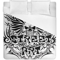 Tattoo Tribal Street Art Duvet Cover (king Size) by Valentinaart