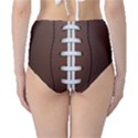 Football Ball High-Waist Bikini Bottoms View2