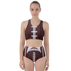 Football Ball Bikini Swimsuit Spa Swimsuit  by BangZart