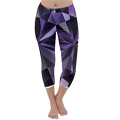 Amethyst Capri Winter Leggings 