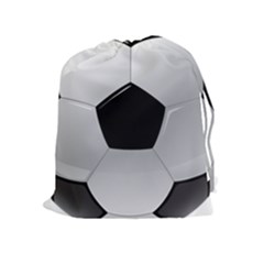 Soccer Ball Drawstring Pouches (extra Large) by BangZart