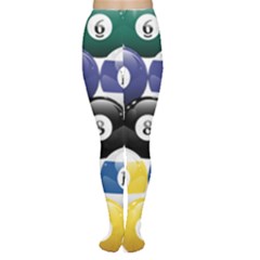 Racked Billiard Pool Balls Women s Tights by BangZart