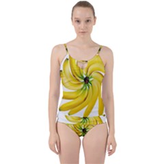 Bananas Decoration Cut Out Top Tankini Set