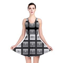 Calculator Reversible Skater Dress