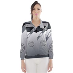 Computer Hard Disk Drive Hdd Wind Breaker (women) by BangZart