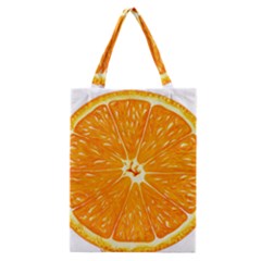 Orange Slice Classic Tote Bag by BangZart