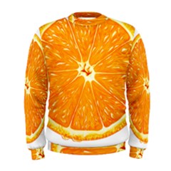 Orange Slice Men s Sweatshirt