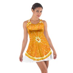 Orange Slice Cotton Racerback Dress