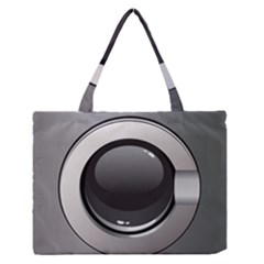 Washing Machine Medium Zipper Tote Bag by BangZart