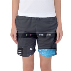 Standard Computer Case Front Women s Basketball Shorts by BangZart