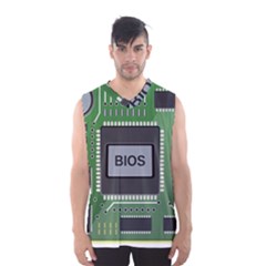 Computer Bios Board Men s Basketball Tank Top by BangZart