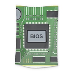Computer Bios Board Small Tapestry