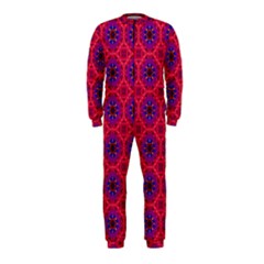 Retro Abstract Boho Unique Onepiece Jumpsuit (kids)