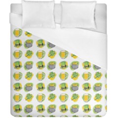 St Patrick S Day Background Symbols Duvet Cover (california King Size)