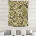 Yellow Snake Skin Pattern Medium Tapestry View2