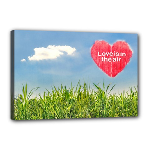 Love Concept Poster Canvas 18  X 12  by dflcprints