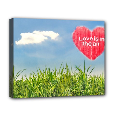 Love Concept Poster Deluxe Canvas 20  X 16   by dflcprints