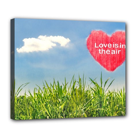 Love Concept Poster Deluxe Canvas 24  X 20   by dflcprints
