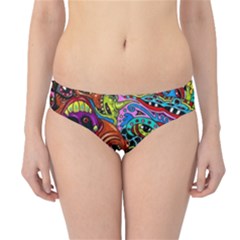 Vector Art Pattern Hipster Bikini Bottoms