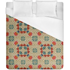 Traditional Scandinavian Pattern Duvet Cover (california King Size)