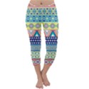 Tribal Print Capri Winter Leggings  View1