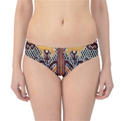 Traditional Batik Indonesia Pattern Hipster Bikini Bottoms