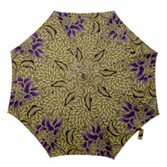 Traditional Art Batik Pattern Hook Handle Umbrellas (small) by BangZart