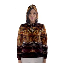 Tiger Face Hooded Wind Breaker (women)